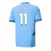 Manchester City Jeremy Doku #11 Domácí Dres 2024-25 Krátkým Rukávem